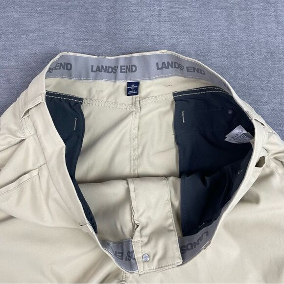 Lands’ End Traditional Fit Polyester Pants Men’s Size 38 - Picture 8 of 10